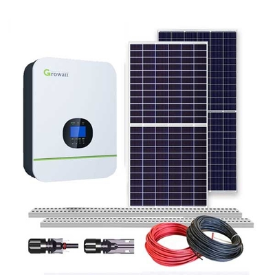 Photovoltaic Solar Off Grid System UN38.3 400w 5Kwh For Home