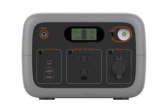 300W 25V Lithium Camping Battery Pack / 300Wh Portable Solar Energy System