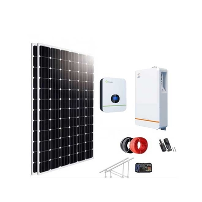 Household 10 15Kwh Solar Panel System 230VAC 60HZ Stand Alone PV System