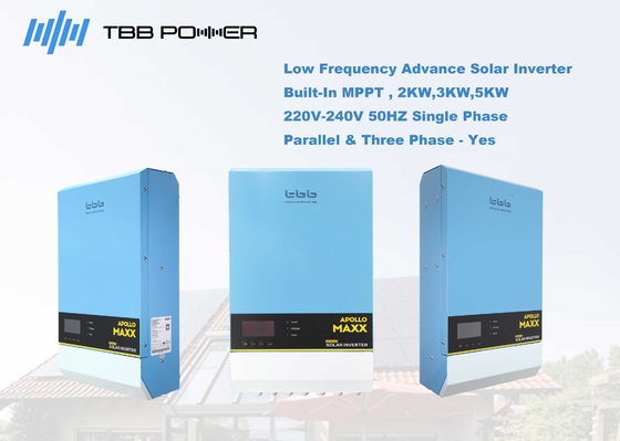 TBB Pure Sine Wave Low Frequency MPPT Solar Hybrid Inverter 60A 48v 2kw