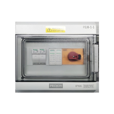CE DC Solar Combiner Box 1 In 1 Out 219×200×100mm Solar Electric System