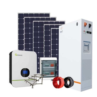 MPPT 48V Residential Solar Panel System / 12kw Rooftop Solar Power System