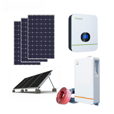 Home 5kw Solar Off Grid System 86Kg NRuiT Powerporter