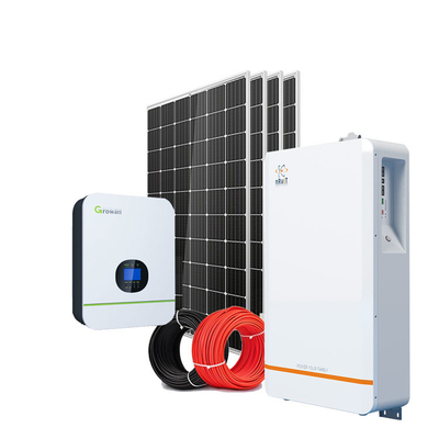15kw Off Grid Household Solar System Roof Mounting UN38.3 MSDS