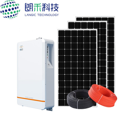 400 Watt Household Solar System / 24Kwh 480Ah 38.23V Rooftop Solar Pv System