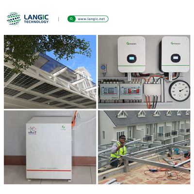11.5kwh  Deep Cycle Solar Battery 228ah Powerporter