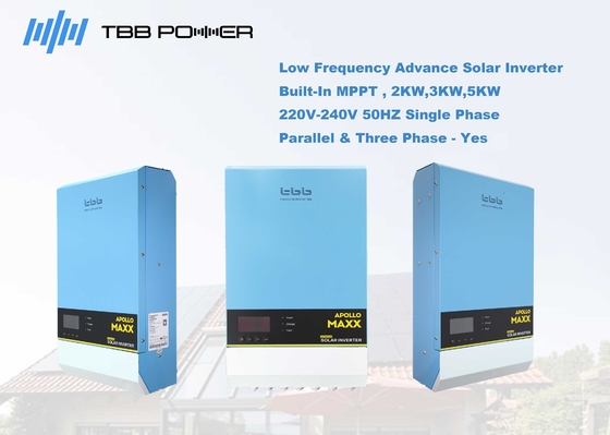 TBB Apollo Maxx Arrival 90A MPPT Hybrid Solar Inverter 5KW 24V 2KW 3KW 48V 5KW
