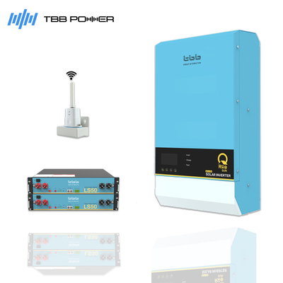 Complete Backup System 4KW 220VAC Ac To Dc To Ac Inverter Charger For Home