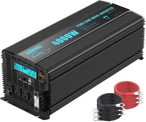 DC24V Hybrid Solar Inverter Giandel 4000W Heavy Duty Pure Sine Wave Power Inverter