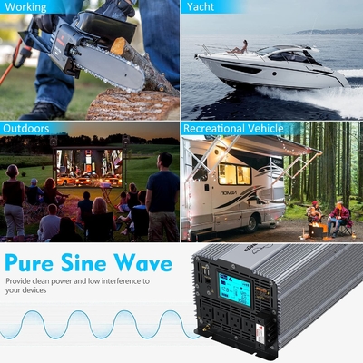 5000 Watt Hybrid Solar Inverter MSDS UN38.3 16*30A Aluminum Alloy Housing